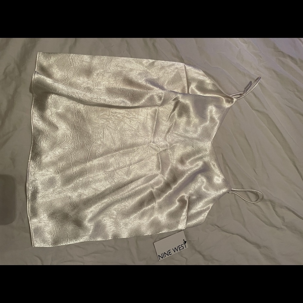 Silk tank top